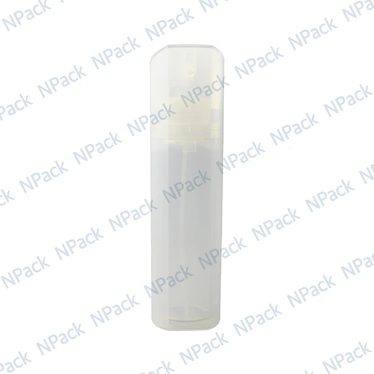 FRASCO PERFUMERO PLAST CUAD TRANSPARENTE 45ML - FRC1109