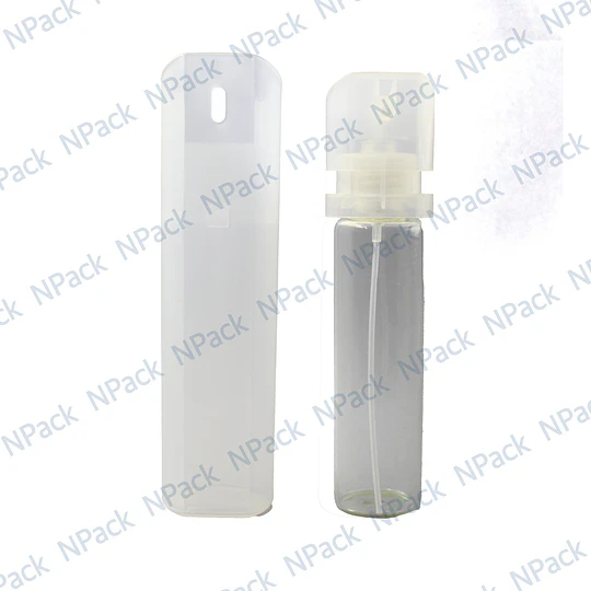 FRASCO PERFUMERO PLAST CUAD TRANSPARENTE 45ML - FRC1109