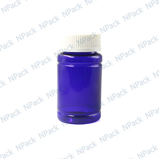 FRASCO PET SEG 100ML AZUL T/BLAN - FRC1020