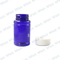 FRASCO PET SEG 100ML AZUL T/BLAN - FRC1020