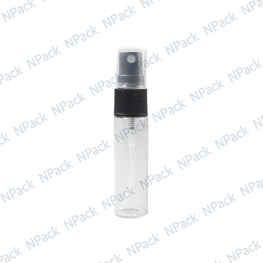 FRASCO PERFUMERO VIDRIO 16 ML C/SPRAY NEGRO - FRC1022