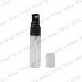 FRASCO PERFUMERO VIDRIO 16 ML C/SPRAY NEGRO - FRC1022