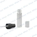 FRASCO PERFUMERO VIDRIO 16 ML C/SPRAY NEGRO - FRC1022
