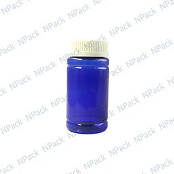 FRASCO PET SEG 120ML AZUL T/BLAN - FRC1023