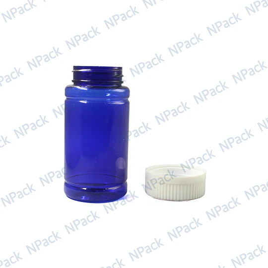 FRASCO PET SEG 120ML AZUL T/BLAN - FRC1023