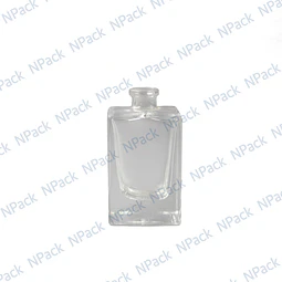 BOTELLA VIDRIO CUADRADA GRIM 30ML TRANSPARENTE 15MM - BOV3007
