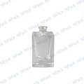 BOTELLA VIDRIO CUADRADA GRIM 30ML TRANSPARENTE 15MM - BOV3007