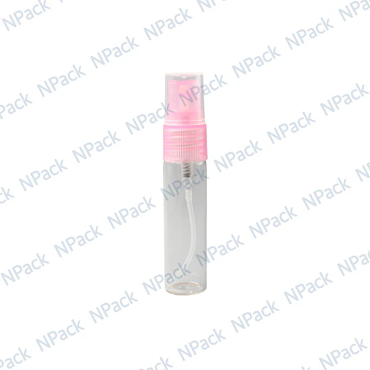 DS_FRASCO PERFUMERO VIDRIO 15ML C/SPRAY ROSA - FRC1025