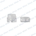 FRASCO ACRILICO 5ML CUADRADO TRANSPARENTE B&C - FRC1034