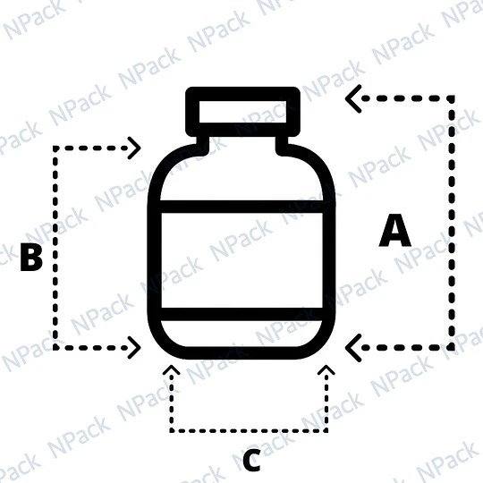 FRASCO PET TAPA SEG 150ML TRANS - FRC1037