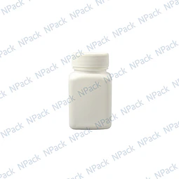 FRASCO L/PH PE CUAD BLANCO T/SIMP 60ML - FRC1132