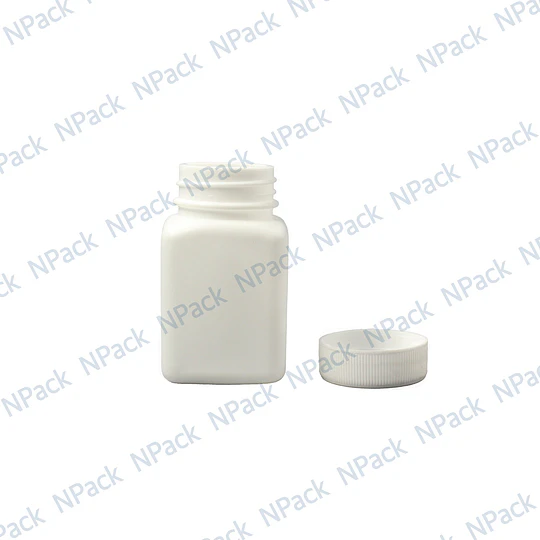 FRASCO L/PH PE CUAD BLANCO T/SIMP 60ML - FRC1132