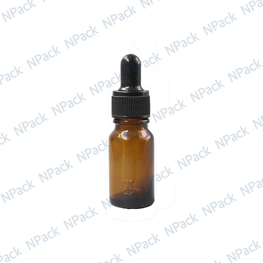 FRASCO GOTARIO VIDRIO CAFE 10ML - GOT1009