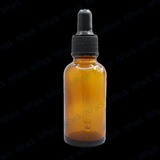 FRASCO GOTARIO VIDRIO CAFE 50ML - GOT1010