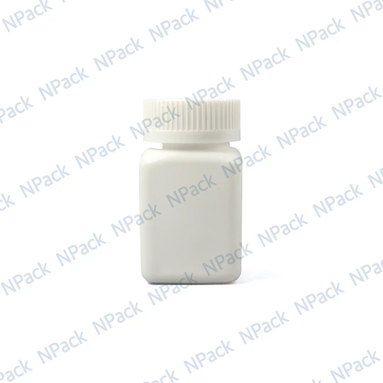 FRASCO L/PH PE CUAD BLANCO TAPA SEGURIDAD 60ML - FRC1142