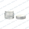FRASCO VIDRIO 50ML TP/PLATEADA - FRC1214