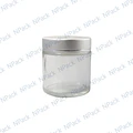 FRASCO VIDRIO 100ML TP/PLATEADA - FRC1215