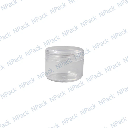FRASCO ACRILICO 50ML RED04 TRANSPARENTE C&B - FRC1217
