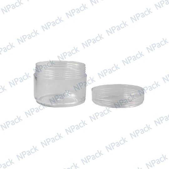 FRASCO ACRILICO 50ML RED04 TRANSPARENTE C&B - FRC1217