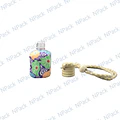 FRASCO VIDRIO AMBIENTADOR COLORES CUADRADO 8 ML - FRC1251