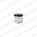 FRASCO VIDRIO CONS T/MET 25 ML T/NEGRA - FRC1219