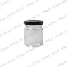FRASCO VIDRIO CONS T/MET 80 ML T/NEGRA - FRC1221