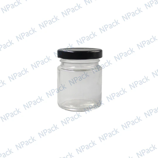 FRASCO VIDRIO CONS T/MET 80 ML T/NEGRA - FRC1221