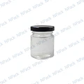 FRASCO VIDRIO CONS T/MET 80 ML T/NEGRA - FRC1221