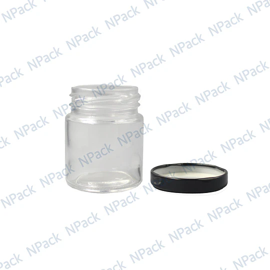 FRASCO VIDRIO CONS T/MET 80 ML T/NEGRA - FRC1221