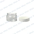FRASCO VIDRIO 30 ML T/BLAN LINEA PLATEADA - FRC1222