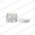 PD_FRASCO VIDRIO 50 ML T/BLAN LINEA PLATEADA - FRC1223
