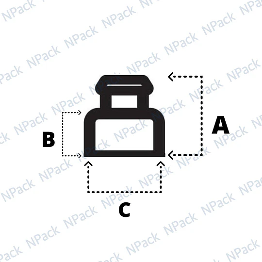 TAPA ROSC PUSH-PULL BLANCA 28/410 - TAP1036