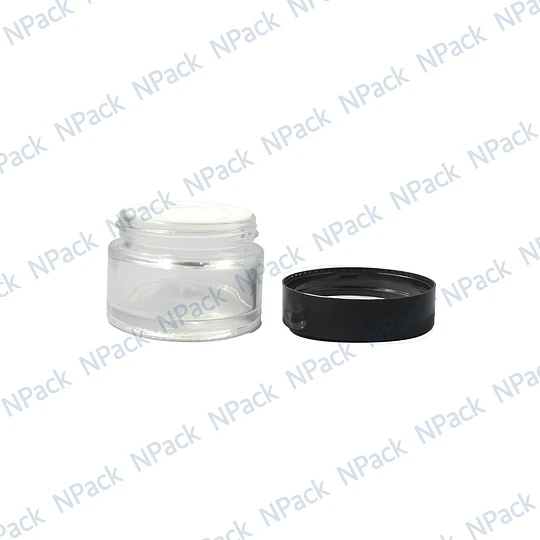 FRASCO VIDRIO 50 ML T/NEGRA - FRC1225