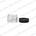 FRASCO VIDRIO 50 ML T/NEGRA - FRC1225