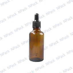 FRASCO GOTARIO VIDRIO CAFE 30ML - GOT1008