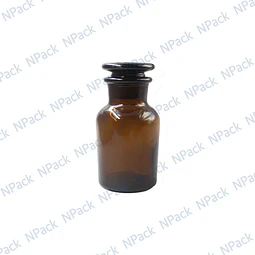 FRASCO TAPON VIDRIO CAFE 60ML - FRC1166