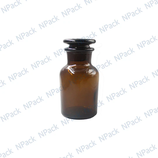FRASCO TAPON VIDRIO CAFE 60ML - FRC1166