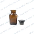 FRASCO TAPON VIDRIO CAFE 60ML - FRC1166