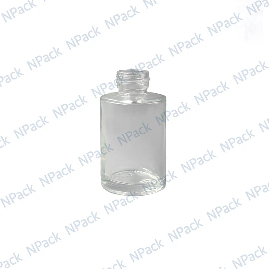 BOTELLA VIDRIO TUB 30ML TRANSPARENTE 20/410 - BOV0004