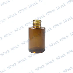 BOTELLA VIDRIO TUB 30ML CAFE 20/410 - BOV0012