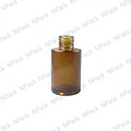 BOTELLA VIDRIO TUB 30ML CAFE 20/410 - BOV0012