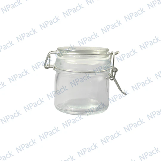 FRASCO VIDRIO TRANSPARENTE 100ML REDONDO - FRV0004