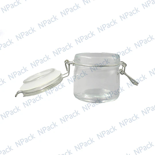 FRASCO VIDRIO TRANSPARENTE 100ML REDONDO - FRV0004