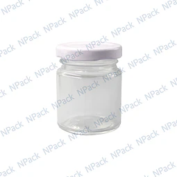 FRASCO VIDRIO CONS T/MET 80 ML T/BLAN - FRC1177