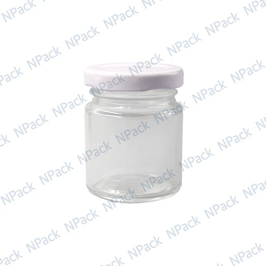 FRASCO VIDRIO CONS T/MET 80 ML T/BLAN - FRC1177