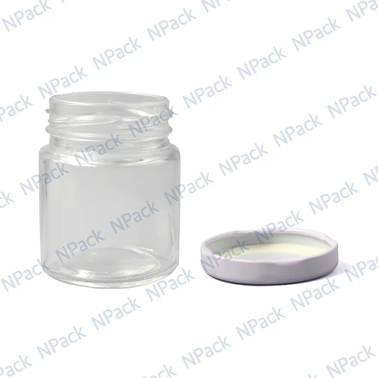 FRASCO VIDRIO CONS T/MET 80 ML T/BLAN - FRC1177