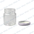 FRASCO VIDRIO CONS T/MET 80 ML T/BLAN - FRC1177