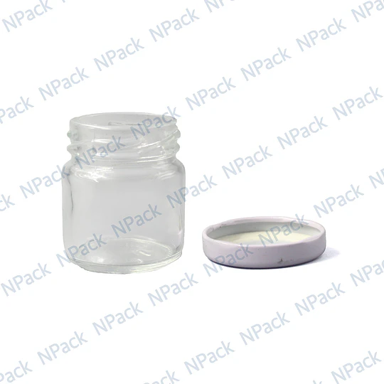 FRASCO VIDRIO CONS T/MET 40 ML T/BLAN - FRC1176
