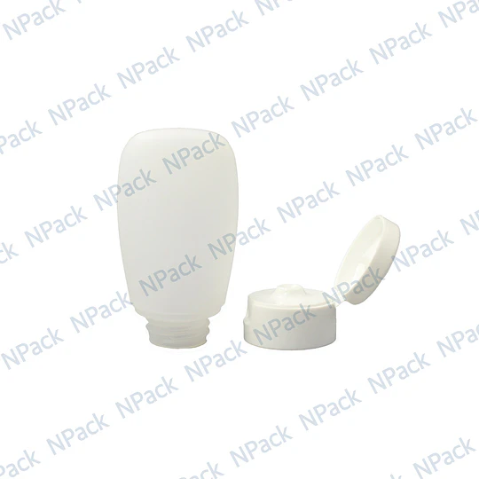 POMO POLIETILENO TRANSPARENTE TAPA FLIP/T 30ML - POM1051