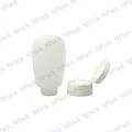 POMO POLIETILENO TRANSPARENTE TAPA FLIP/T 30ML - POM1051